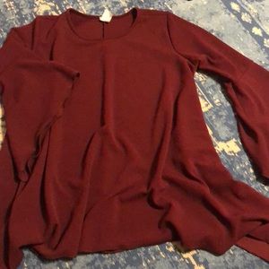 Bell Sleeve Top